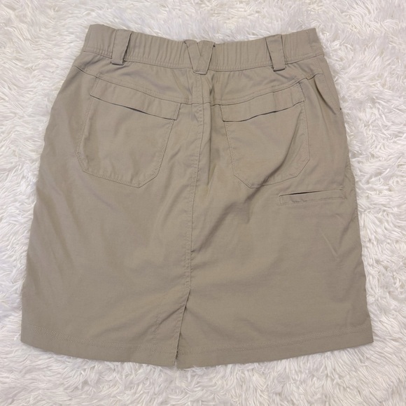 Women's Dry on the Fly Improved Skort Duluth Trading Co Skort Khaki Skort Tan - Picture 5 of 5